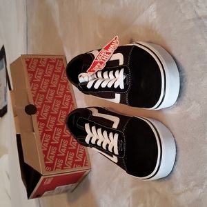 Size 10 mens Vans Black